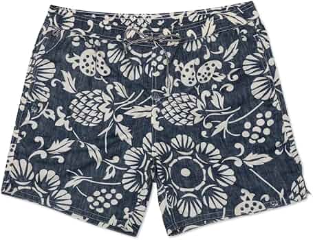 M新品BIRDWELL KAHALA DUKE PAREO SEA TRUNKS Kahala x Birdwell